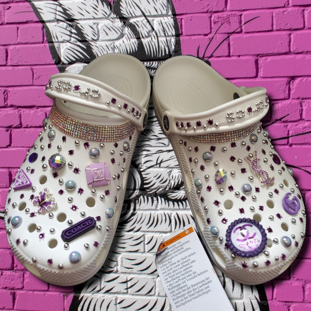BLINGED OUT CUSTOM CROCS